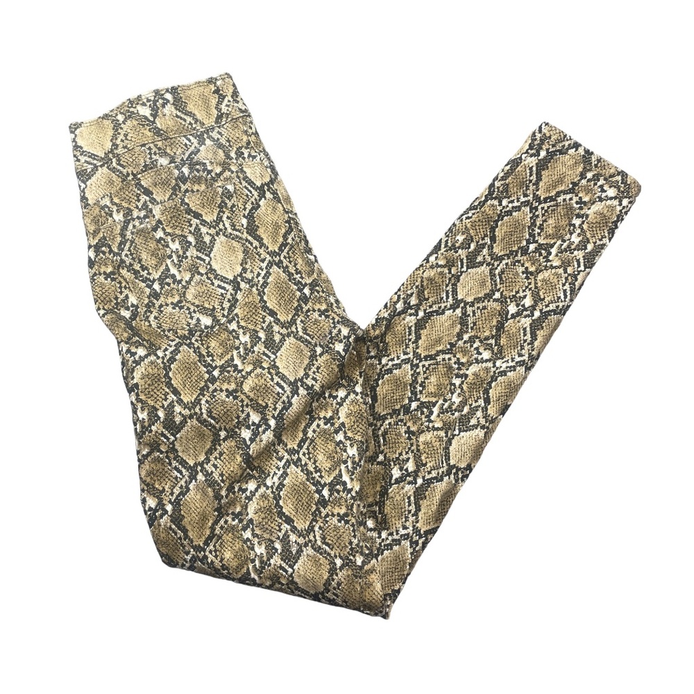 Coco + Carmen S NEWw/Tags Skinny Snakeskin Designer B-Mazing Stretch Fit Pants